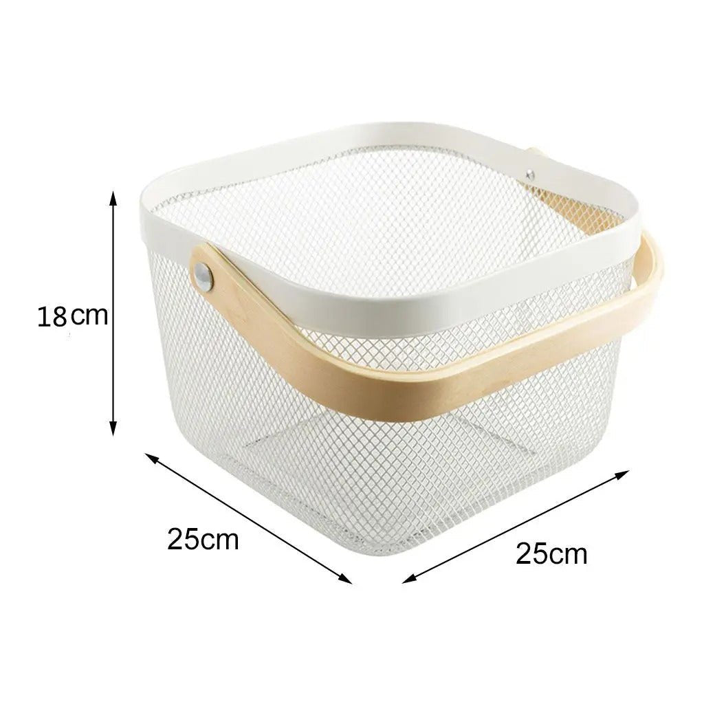 panier de rangement blanc dimension